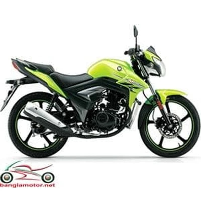 Moto Économique Yamaha Saluto RX 110 Vert Lime
