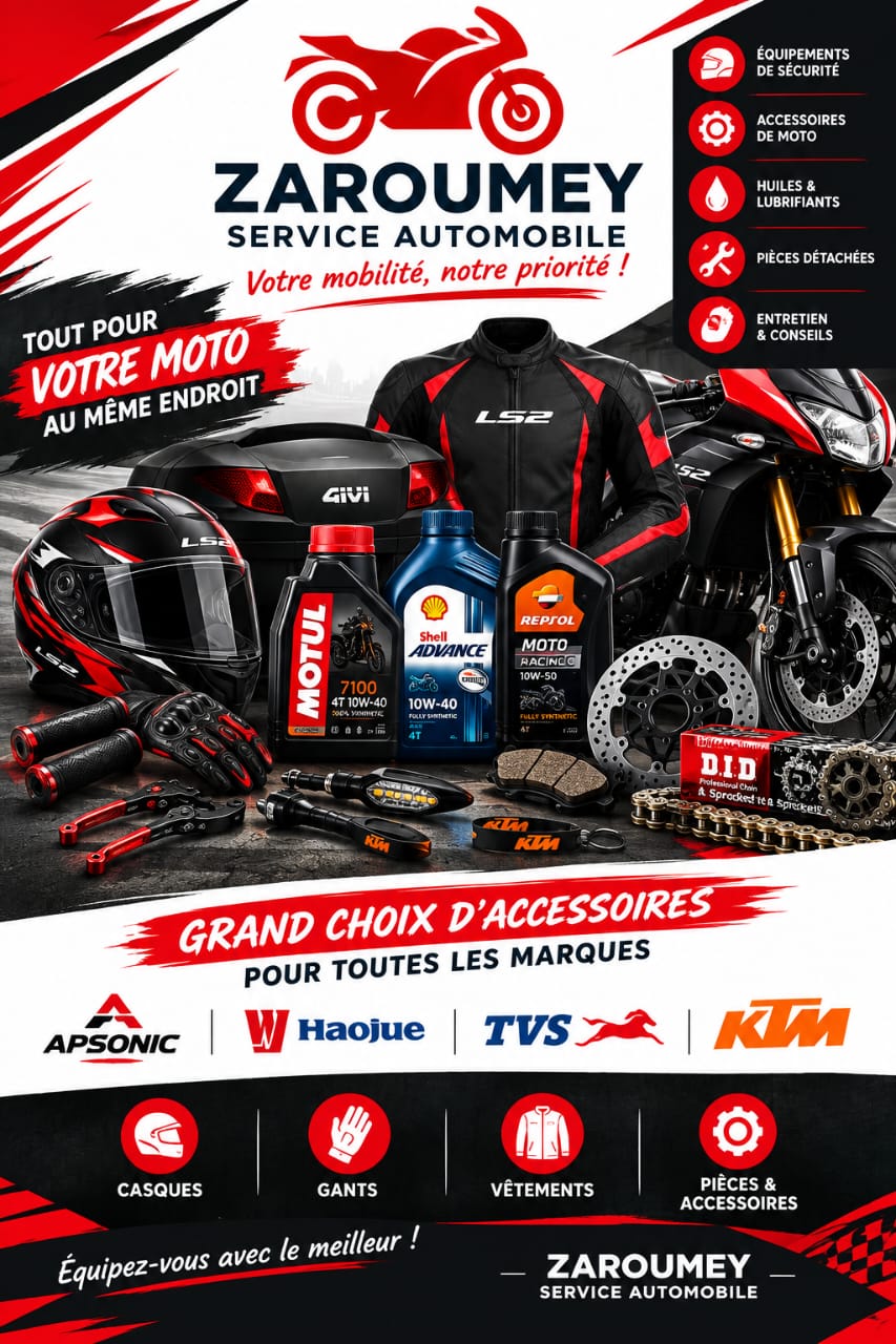 Équipements & Accessoires